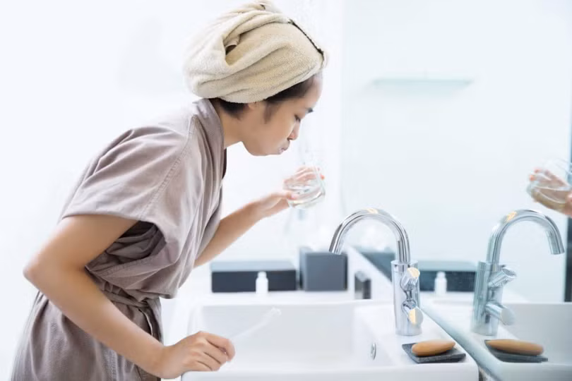 Vệ sinh, súc họng mỗi ngày là cách phòng ngừa Covid-19 hiệu quả