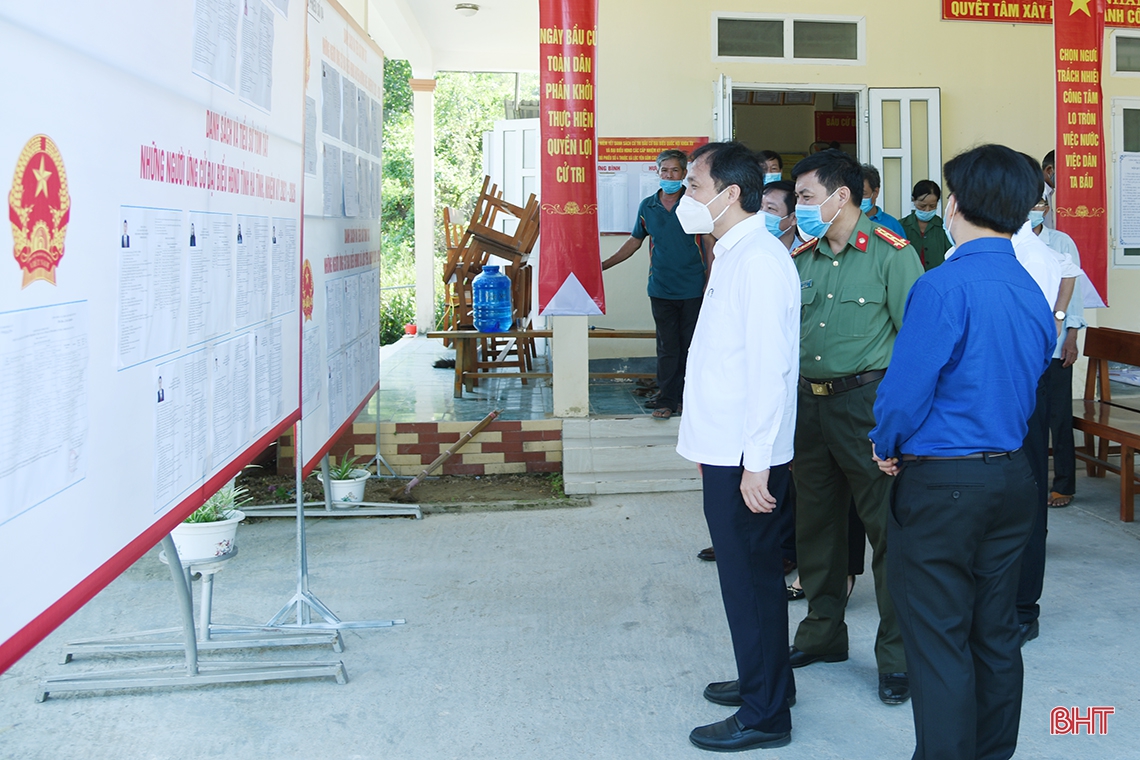 Bí thư Tỉnh ủy: Công tác phòng chống dịch, đảm bảo ANTT phải được đặt lên cao nhất trong quá trình bầu cử
