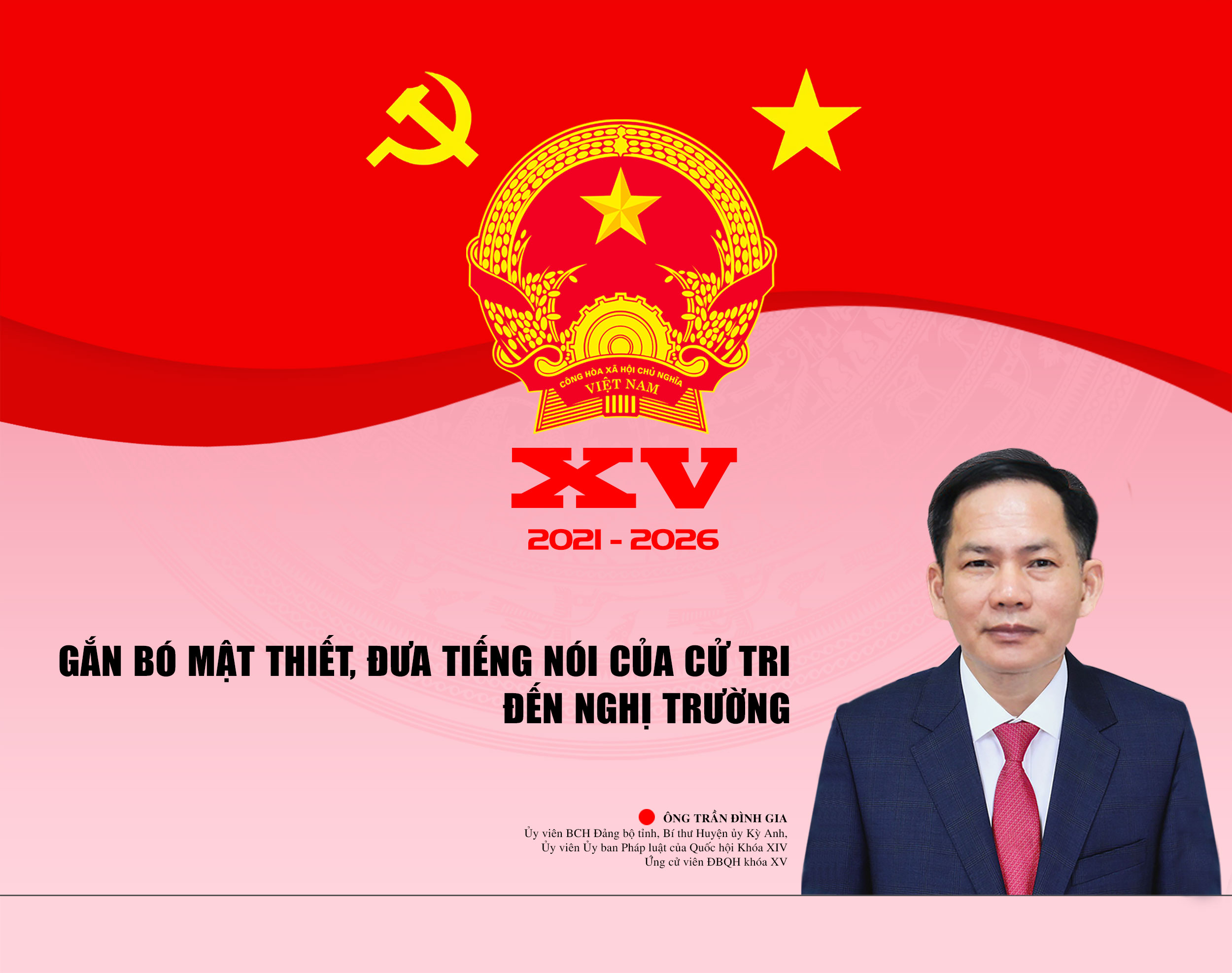 Gắn bó mật thiết, đưa tiếng nói của cử tri đến nghị trường