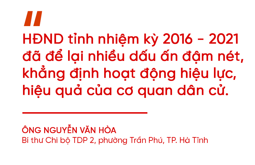 Dân chủ, trí tuệ, trách nhiệm, đáp ứng lòng mong mỏi của cử tri và Nhân dân Hà Tĩnh