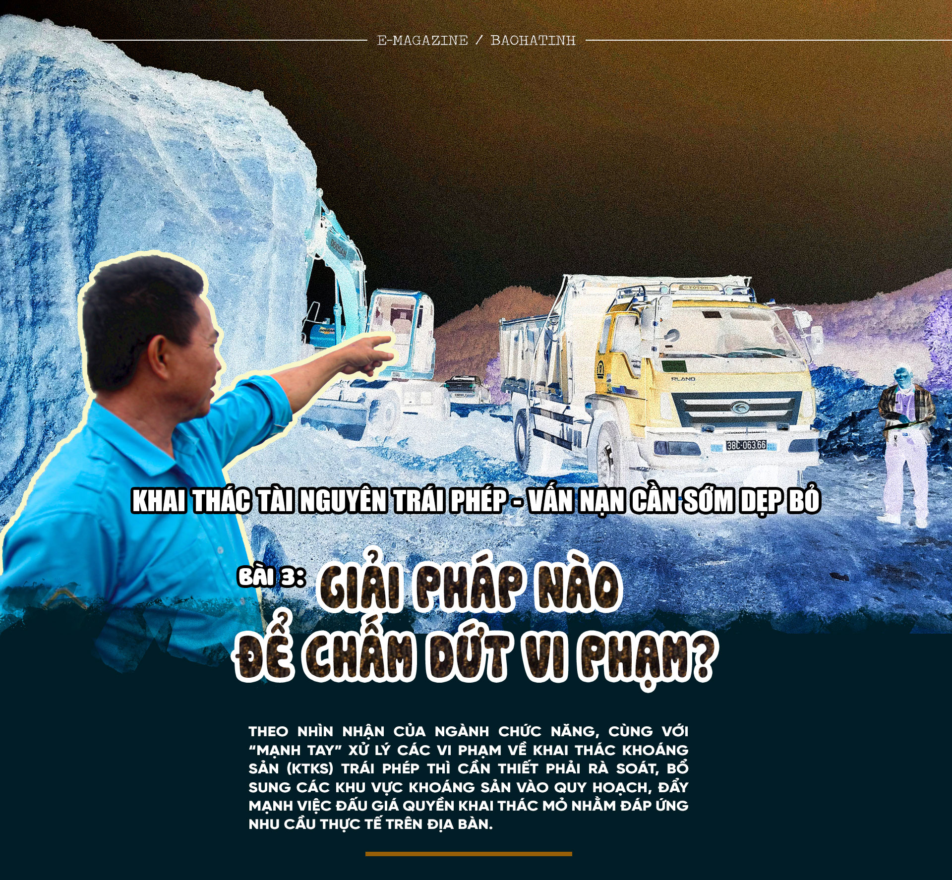 Khai thác tài nguyên trái phép, vấn nạn cần sớm dẹp bỏ (bài 3): Cách nào để chấm dứt vi phạm?