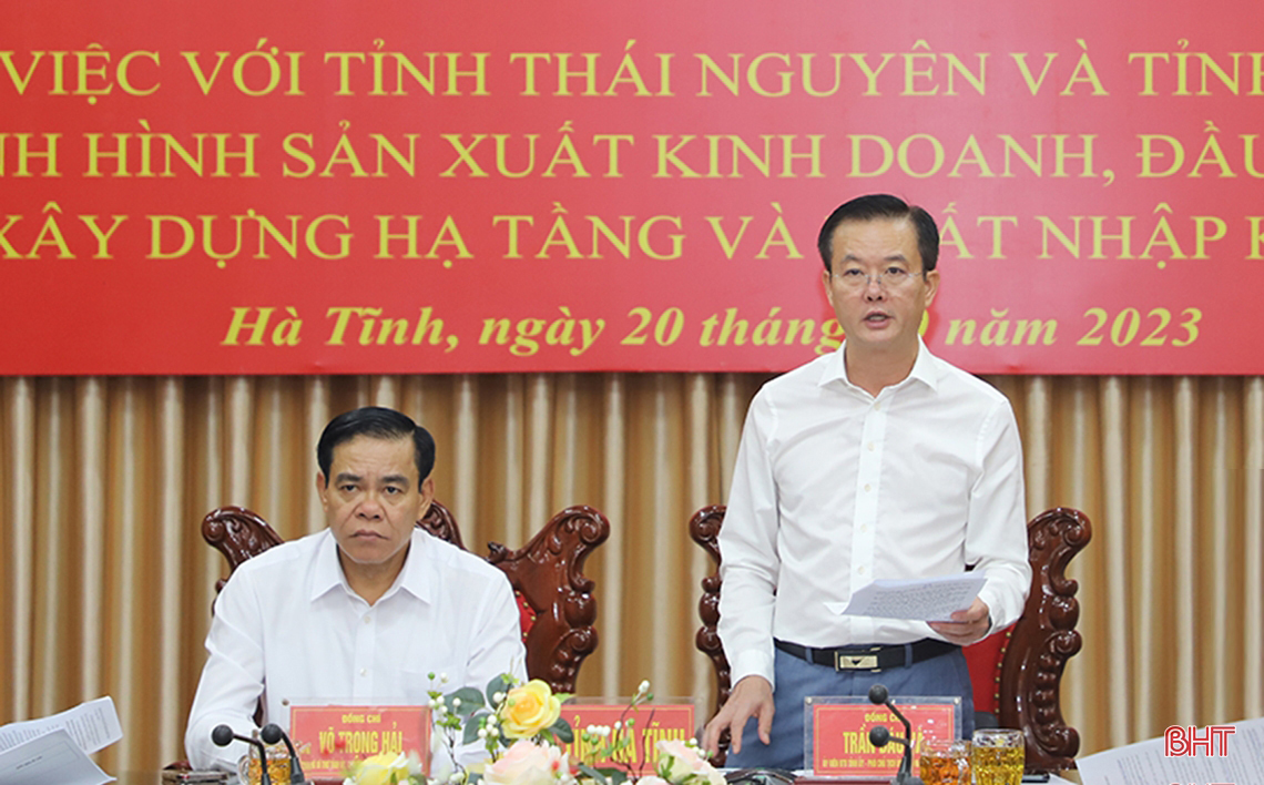 Hà Tĩnh mong Trung ương quan tâm xử lý sớm một số nội dung quan trọng