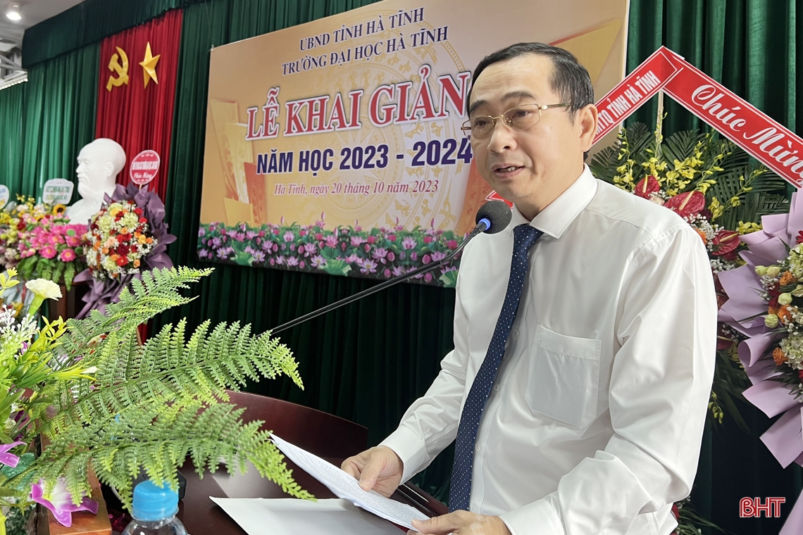 Đại học Hà Tĩnh tiếp tục đổi mới, hội nhập, đáp ứng xu thế phát triển