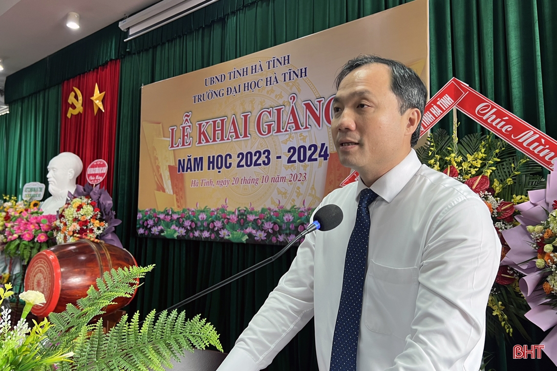 Đại học Hà Tĩnh tiếp tục đổi mới, hội nhập, đáp ứng xu thế phát triển