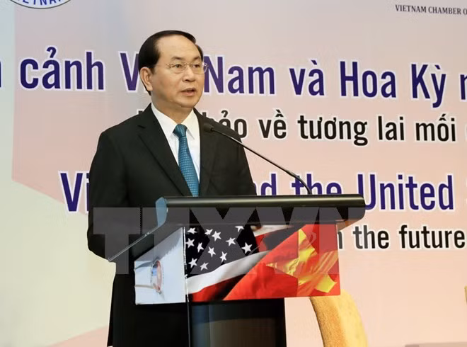 hop tac phat trien la mot dong luc cua quan he viet nam hoa ky