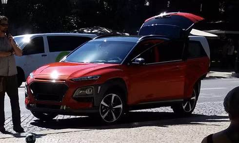 hyundai kona doi thu moi cua mazda cx 3 lan dau lo dien
