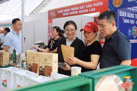 Hơn 300 gian hàng đã "lên kệ" hội chợ sản phẩm công nghiệp nông thôn miền Trung - Tây Nguyên