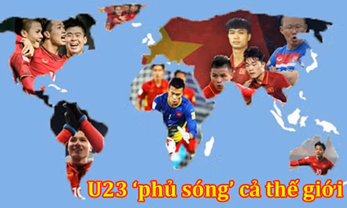 anh che u23 viet nam phu song the gioi sau khi thang u23 qatar