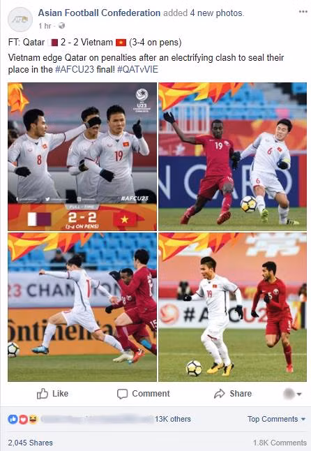 fox sport cat ngang chuong trinh truc tiep de dua tin ve chien thang cua u23 viet nam