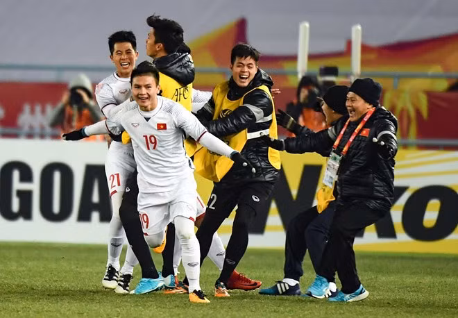 fox sport cat ngang chuong trinh truc tiep de dua tin ve chien thang cua u23 viet nam