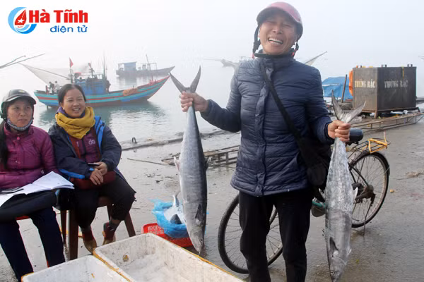 video ngu dan ha tinh trung dam hai san dip sat tet