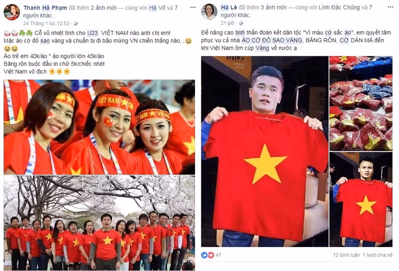 ao co to quoc co vu u23 viet nam chay hang truoc tran chung ket