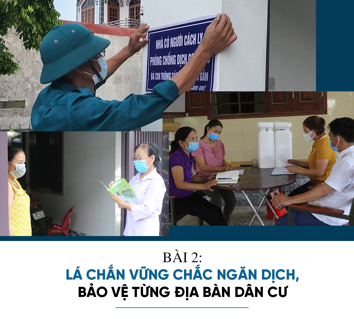 Lá chắn vững chắc ngăn dịch COVID-19, bảo vệ từng địa bàn dân cư ở Hà Tĩnh