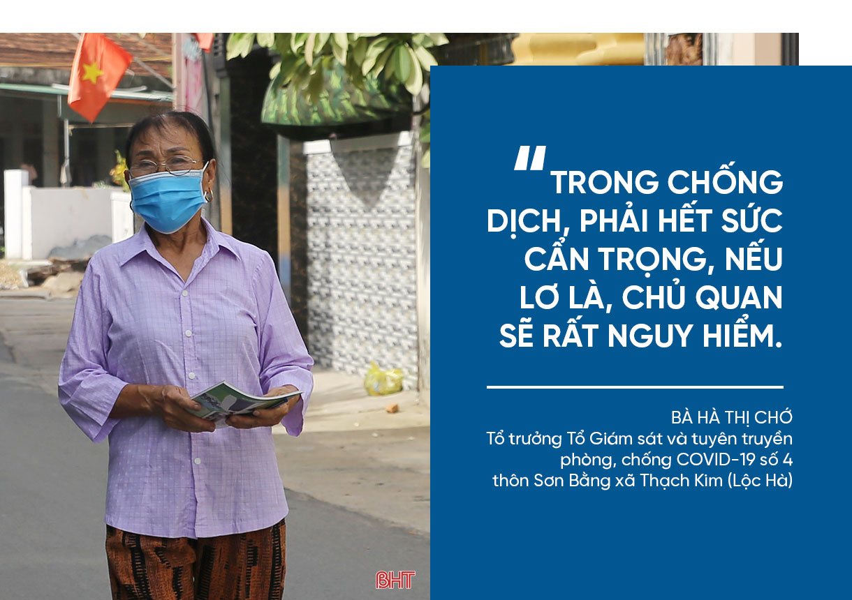 Lá chắn vững chắc ngăn dịch COVID-19, bảo vệ từng địa bàn dân cư ở Hà Tĩnh