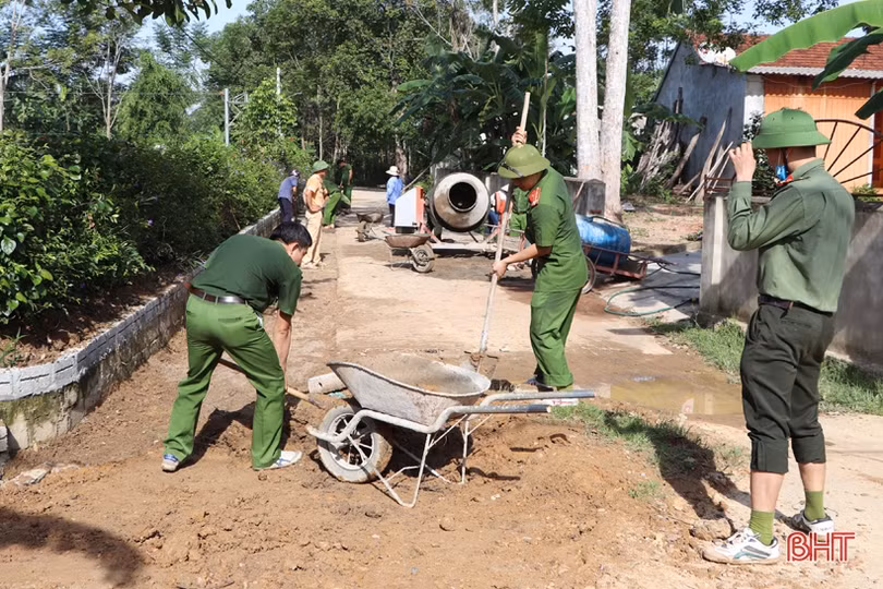 “60 ngày cao điểm xây dựng nông thôn mới” ở huyện miền núi Hà Tĩnh
