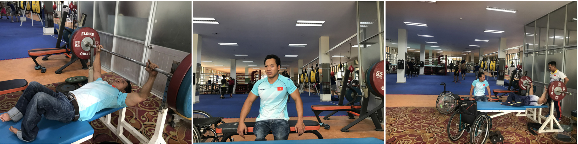 Chiếc huy chương vàng World Cup của vận động viên khuyết tật và tuổi 16 của Hương