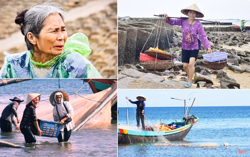 Những người đàn bà “ngước biển”...