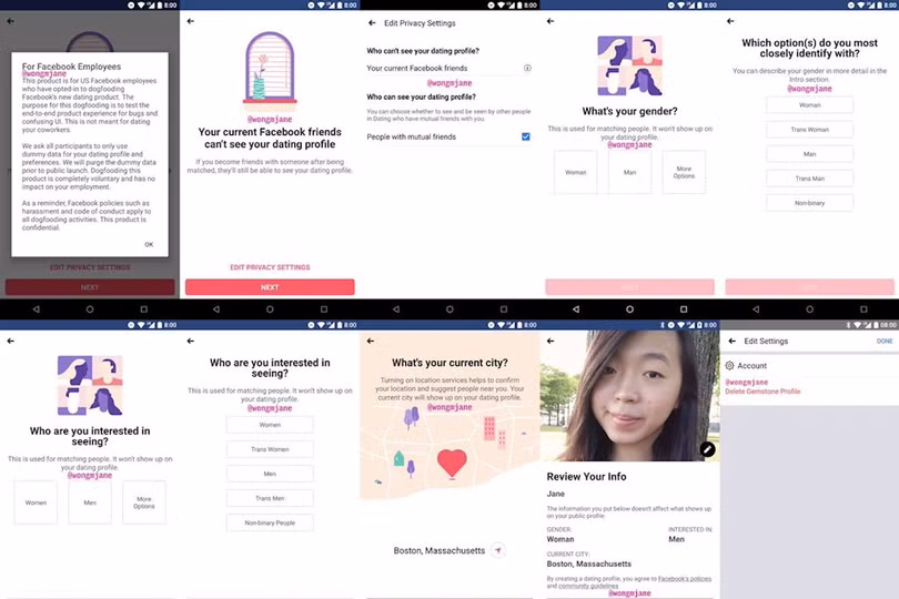 Facebook thử nghiệm ứng dụng hẹn hò