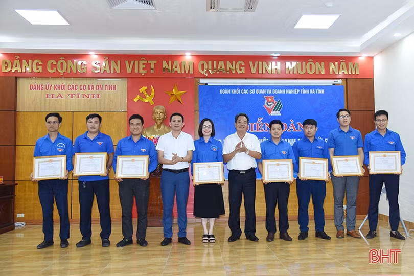 Phát huy trí tuệ, tinh thần xung kích tuổi trẻ trong cơ quan, doanh nghiệp Hà Tĩnh
