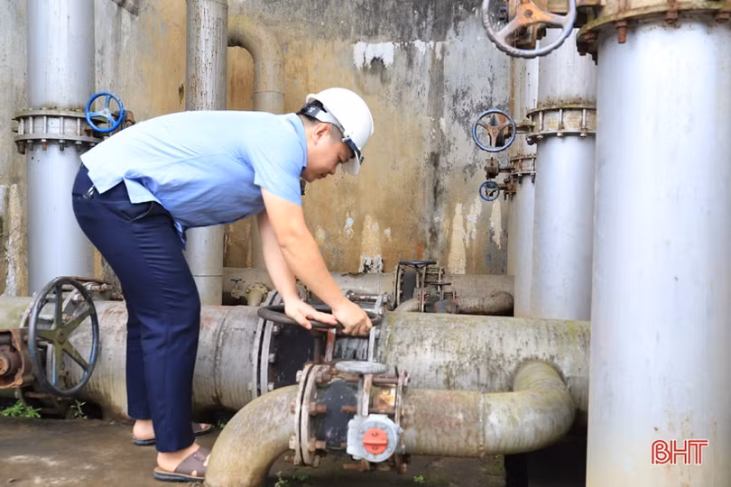 Nghi Xuân mở rộng mạng lưới khách hàng sử dụng nước sạch