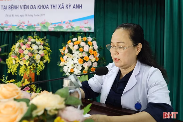 Tiếp nhận bác sỹ Bệnh viện Nhi Trung ương về làm việc tại Bệnh viện Đa khoa thị xã Kỳ Anh