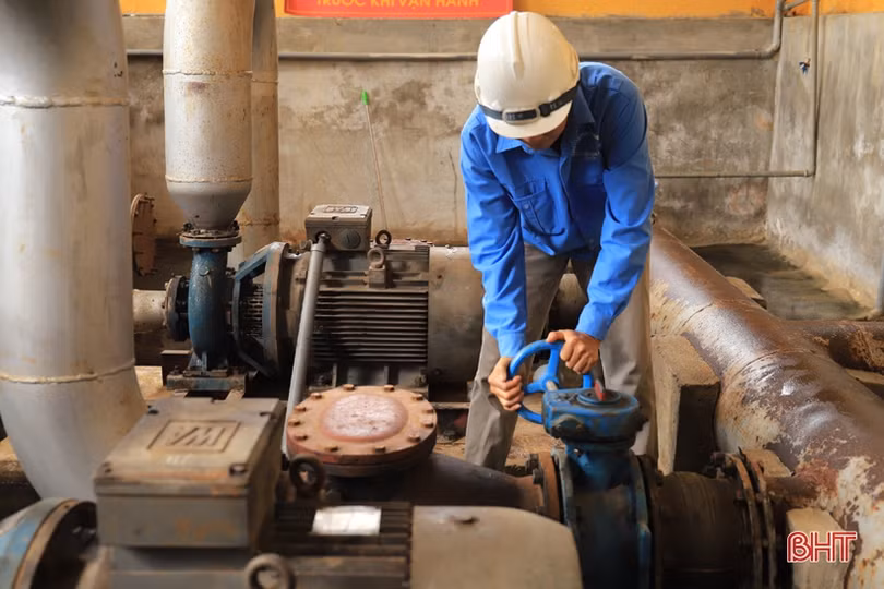 Nghi Xuân mở rộng mạng lưới khách hàng sử dụng nước sạch