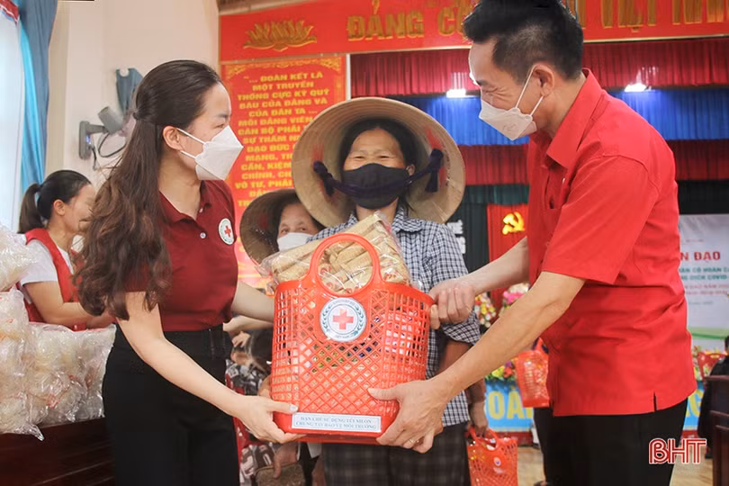 Hội Chữ thập đỏ các cấp ở Hà Tĩnh huy động hơn 6 tỷ đồng hoạt động nhân đạo