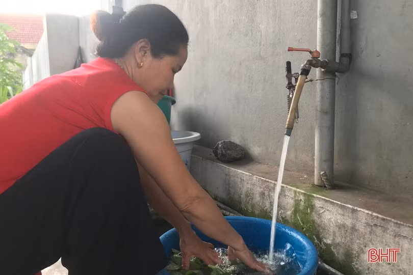 Nghi Xuân mở rộng mạng lưới khách hàng sử dụng nước sạch