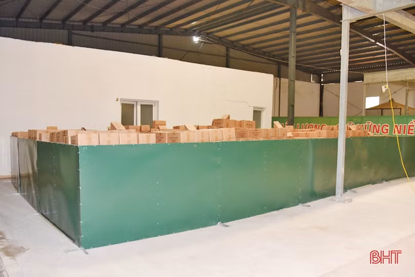 Nhà máy chế biến súc sản ở thị xã Kỳ Anh “đắp chiếu”