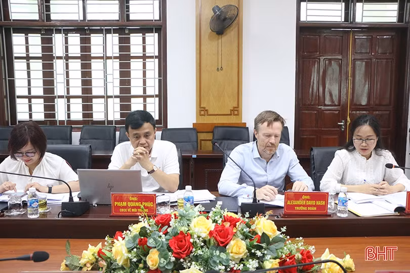 Chuẩn bị khởi động dự án phát triển đô thị thích ứng với biến đổi khí hậu tại TP Hà Tĩnh