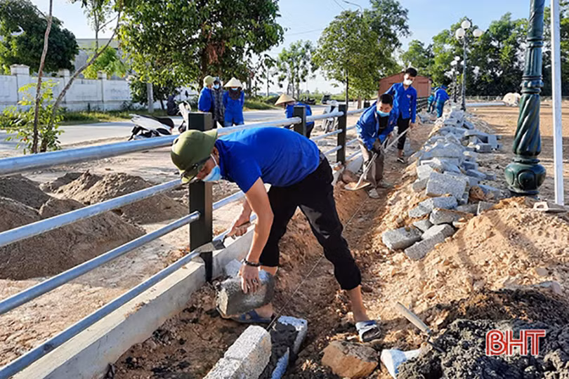 Dấu ấn của tuổi trẻ trên vùng quê giàu truyền thống cách mạng ở Hà Tĩnh