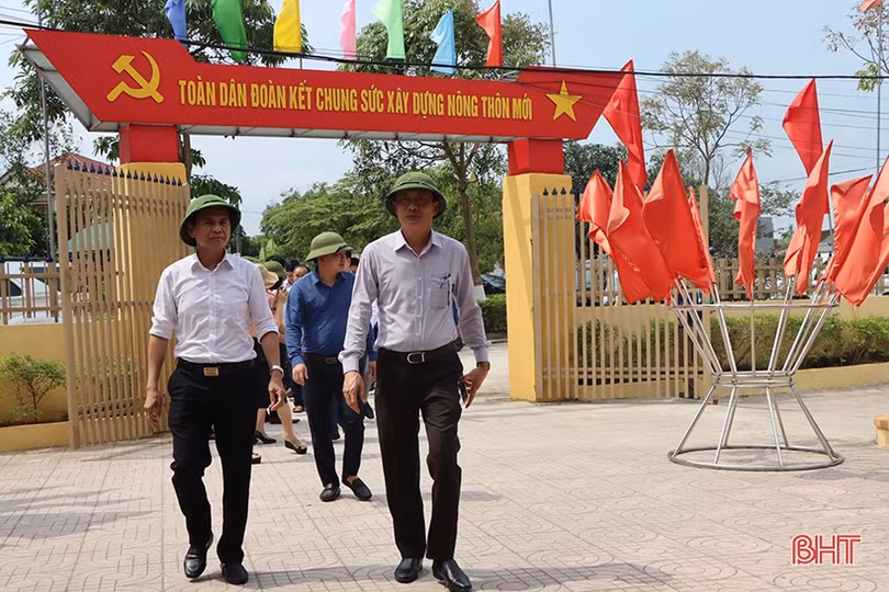 Cẩm Xuyên cần xây dựng nông thôn mới với tinh thần không có điểm kết thúc