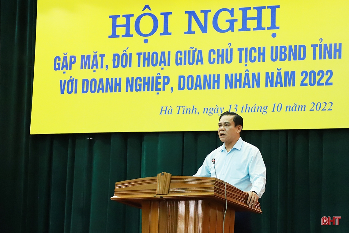 Chính quyền luôn đồng hành, tháo gỡ khó khăn cho doanh nghiệp Hà Tĩnh phát triển