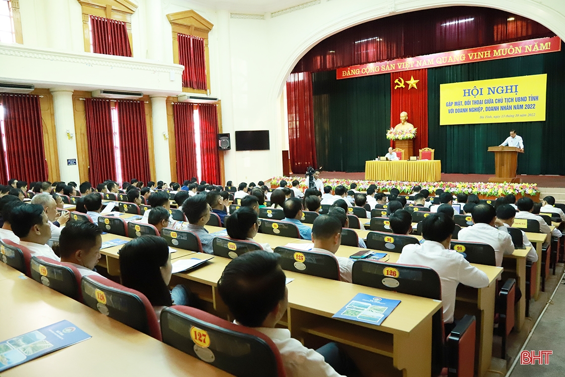 Chính quyền luôn đồng hành, tháo gỡ khó khăn cho doanh nghiệp Hà Tĩnh phát triển