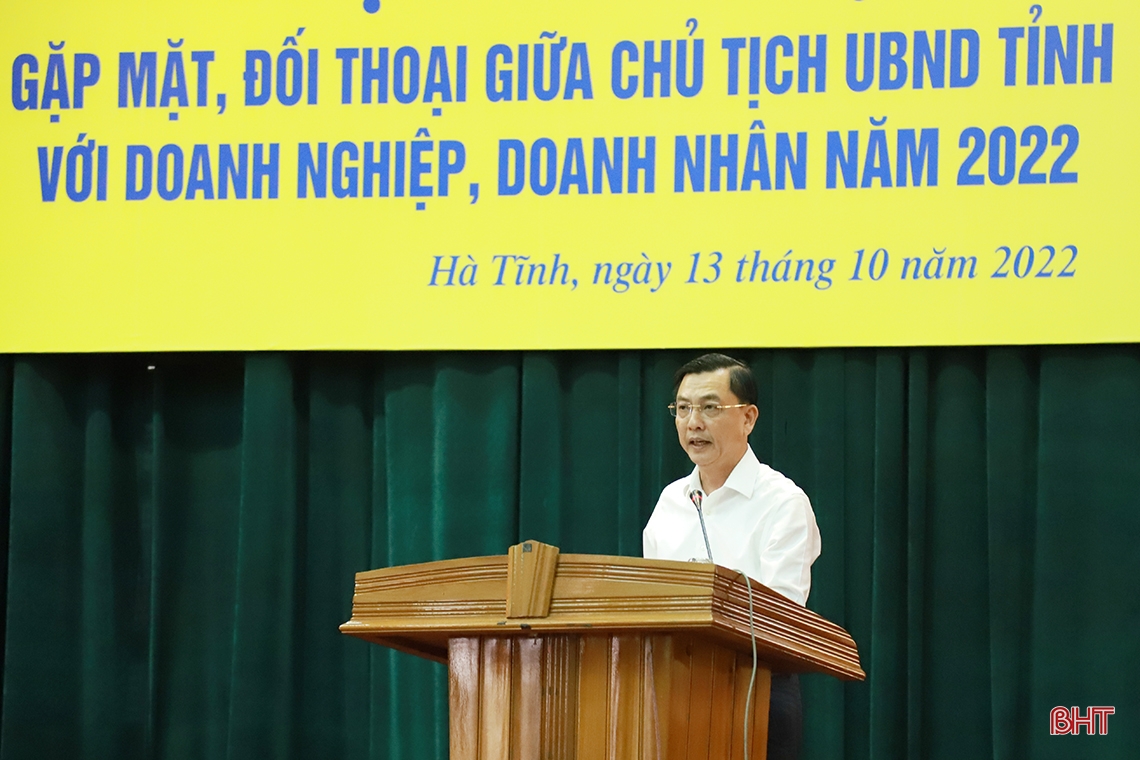 Chính quyền luôn đồng hành, tháo gỡ khó khăn cho doanh nghiệp Hà Tĩnh phát triển