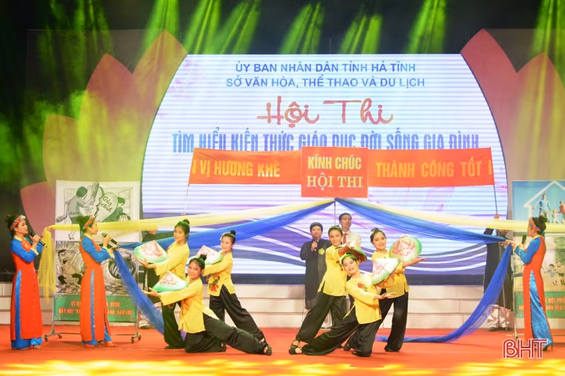Sôi nổi hội thi “Tìm hiểu kiến thức giáo dục đời sống gia đình”