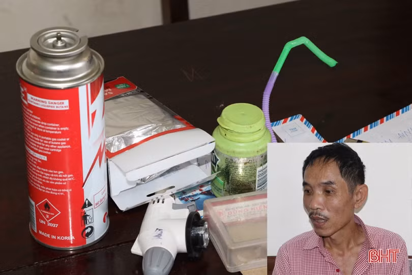 Triệt phá tụ điểm mua bán ma túy ở Cẩm Xuyên