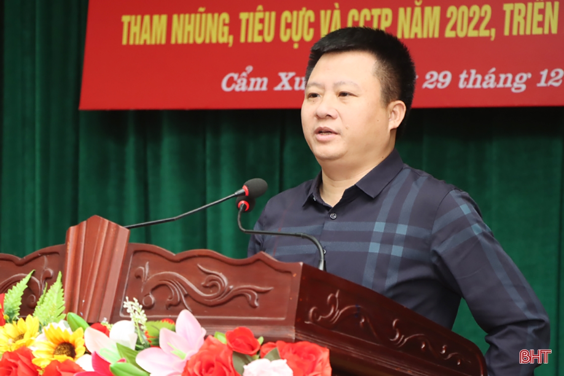 Cẩm Xuyên tiếp tục hiện tốt công tác xây dựng Đảng, xây dựng chương trình hành động sát thực tiễn