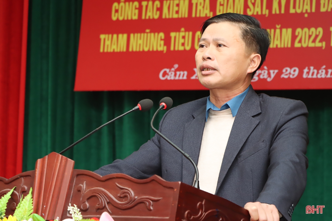 Cẩm Xuyên tiếp tục hiện tốt công tác xây dựng Đảng, xây dựng chương trình hành động sát thực tiễn
