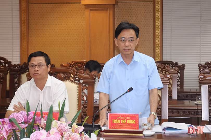 Khuyến khích huyện Nghi Xuân bầu Bí thư Huyện ủy trực tiếp tại đại hội
