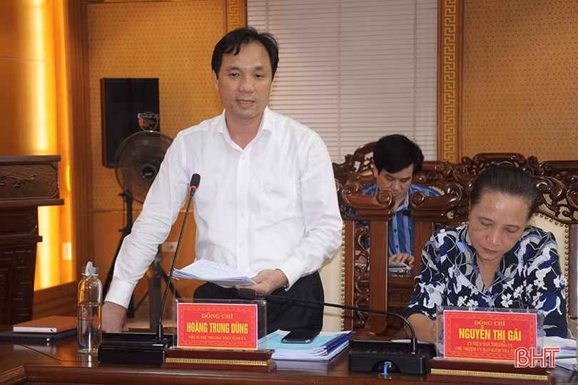 Khuyến khích huyện Nghi Xuân bầu Bí thư Huyện ủy trực tiếp tại đại hội