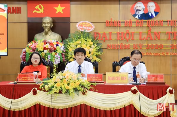 Đại hội Đảng bộ Cơ quan Thị ủy Kỳ Anh thành công tốt đẹp