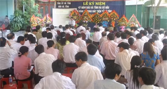Khai trương Báo Hà Tĩnh Điện tử và kỷ niệm 47 năm ngày Báo Hà Tĩnh ra số đầu tiên ảnh 4