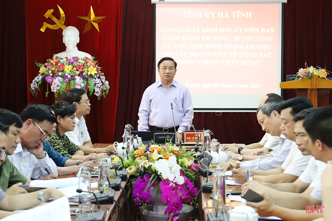 Bí thư Tỉnh ủy: “Cần giữ nguyên tắc, quan điểm phòng cháy là quyết định”