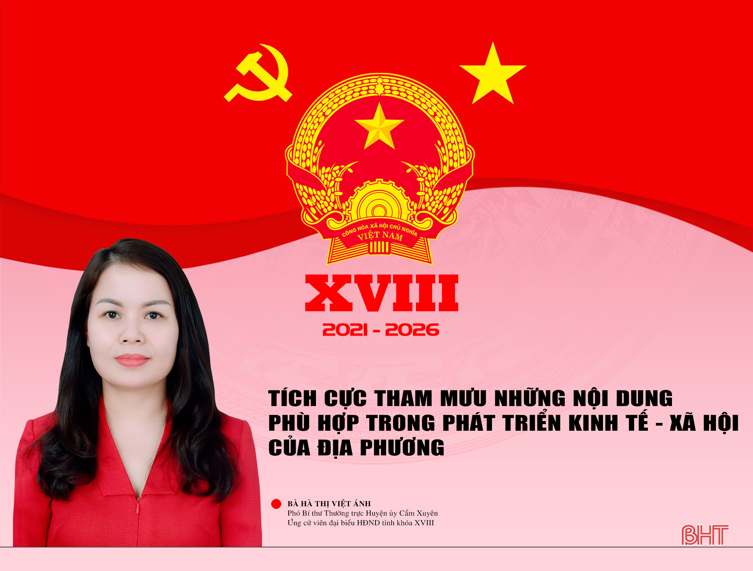 Tích cực tham mưu những nội dung phù hợp trong phát triển kinh tế - xã hội của địa phương
