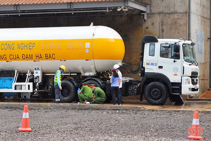 Hà Tĩnh diễn tập thành công ứng phó sự cố hoá chất