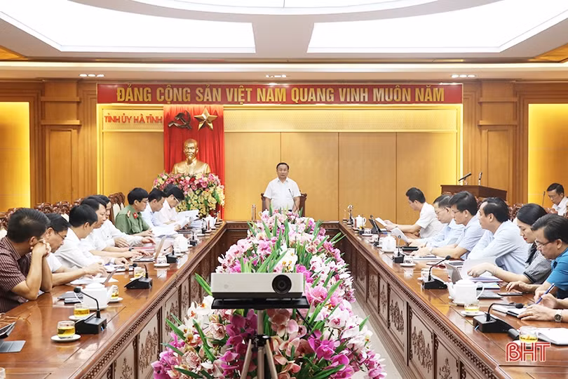 Quyết tâm cao nhất, bảo đảm an toàn tuyệt đối cho Đại hội Đảng bộ tỉnh Hà Tĩnh lần thứ XIX
