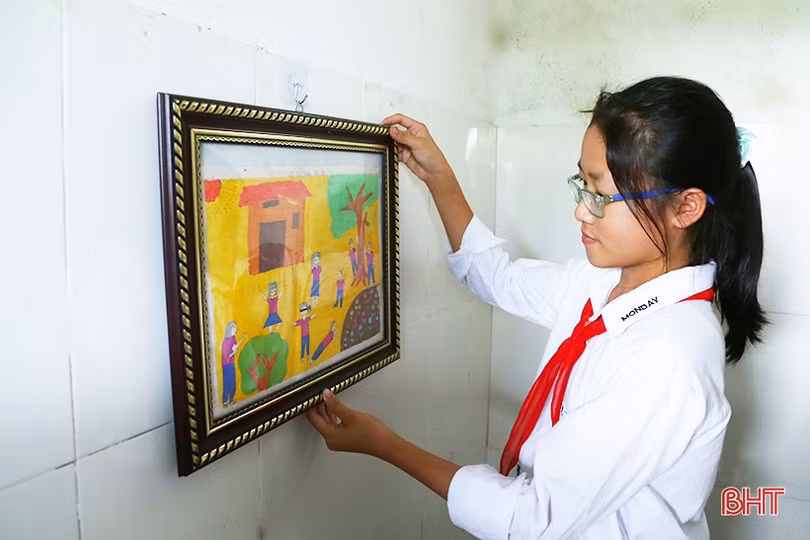 Cô hiệu trưởng ở xã miền núi Hà Tĩnh say mê xây “Trường học hạnh phúc”