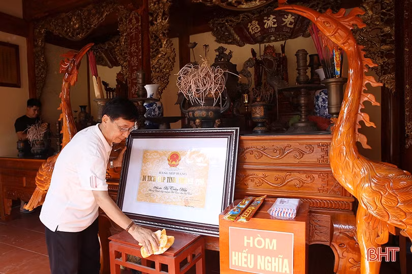 Dòng họ Trần Hậu ở Hà Tĩnh tỏa bóng tiền nhân
