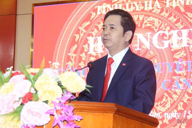 Chủ tịch Hội Nông dân Hà Tĩnh giữ chức Bí thư Huyện ủy Hương Sơn